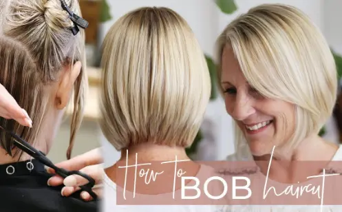 A bob haircut