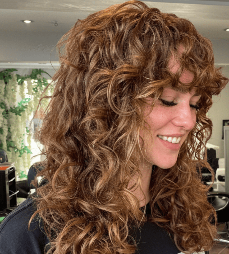 Can you perm really long hair?