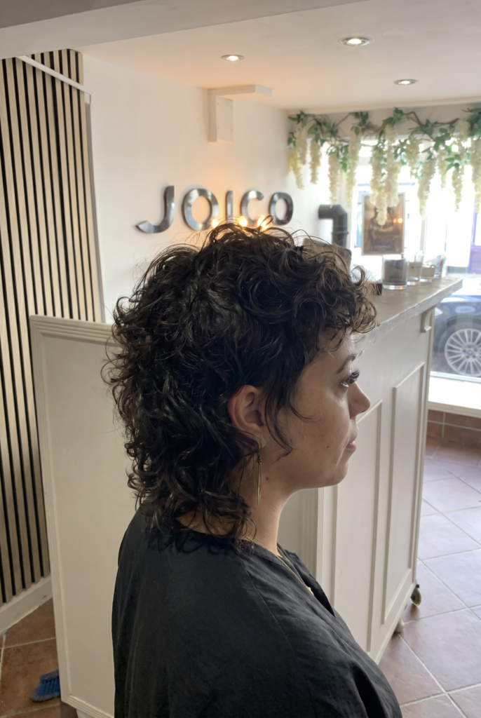 curly hair mullet oxford