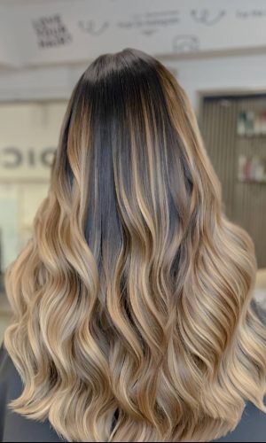 caramel balayage