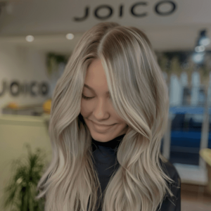 blonde highlights