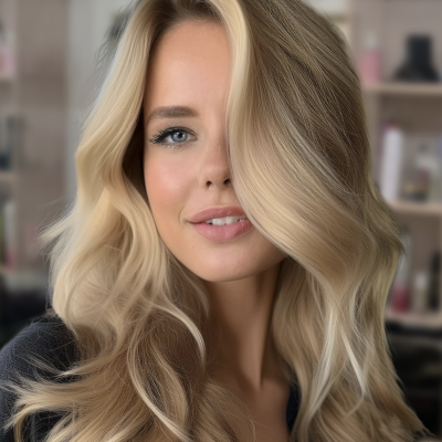 blonde soft highlights
