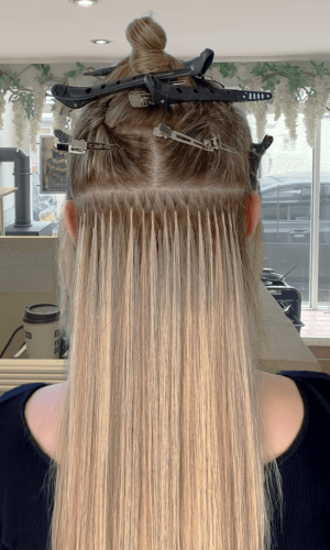 keratin bond extensions