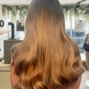 brown hair extensions