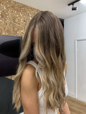 balayage long hair oxfordshire