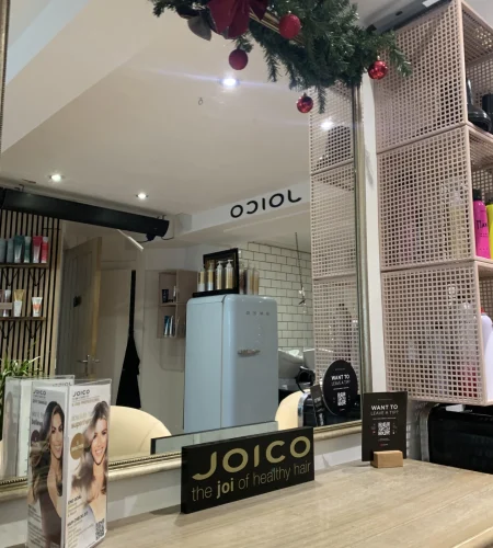 Abingdon hair salon inside